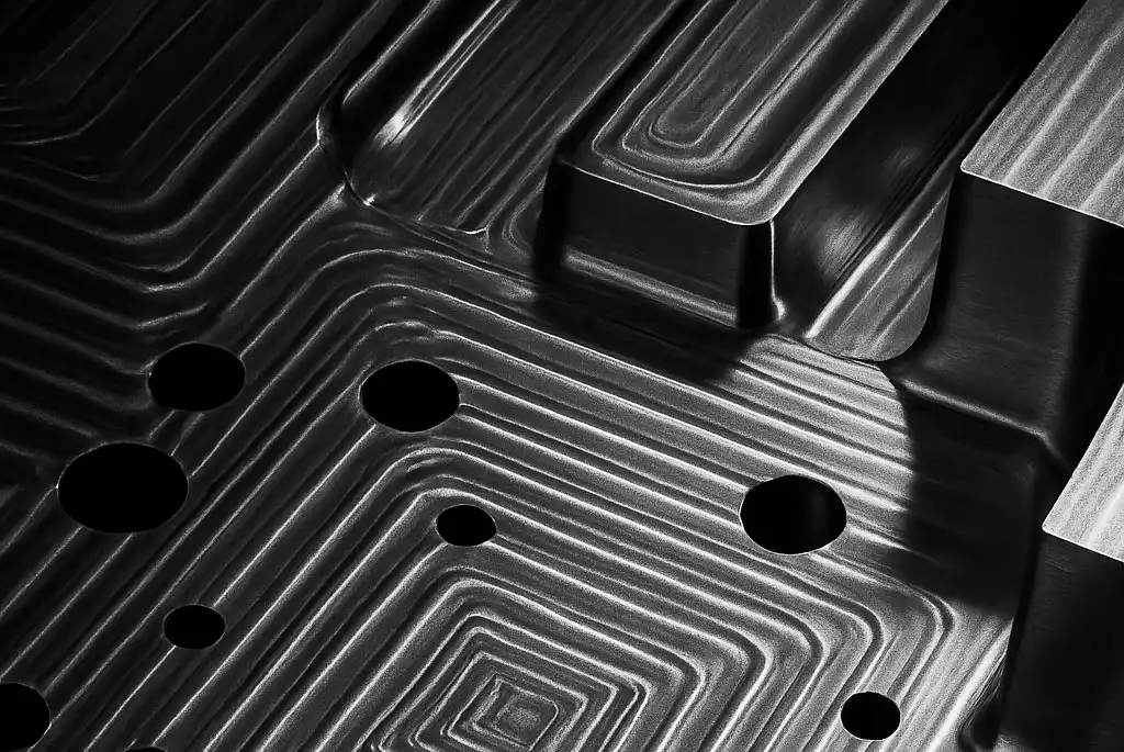 usinage d'une carcasse du moule